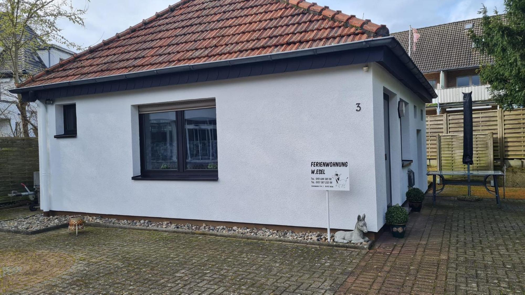 Ferienwohnung W.Esel Wesel  Exteriör bild